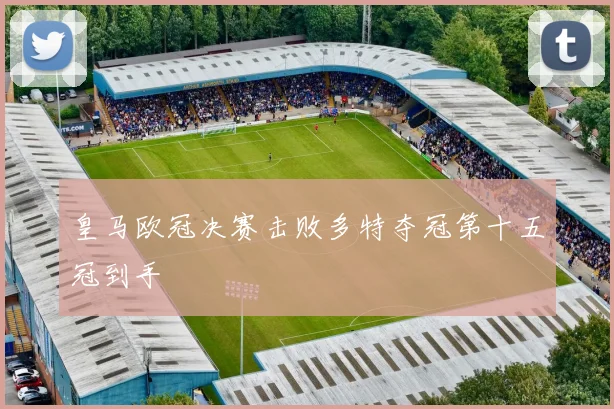 皇马欧冠决赛击败多特夺冠第十五冠到手